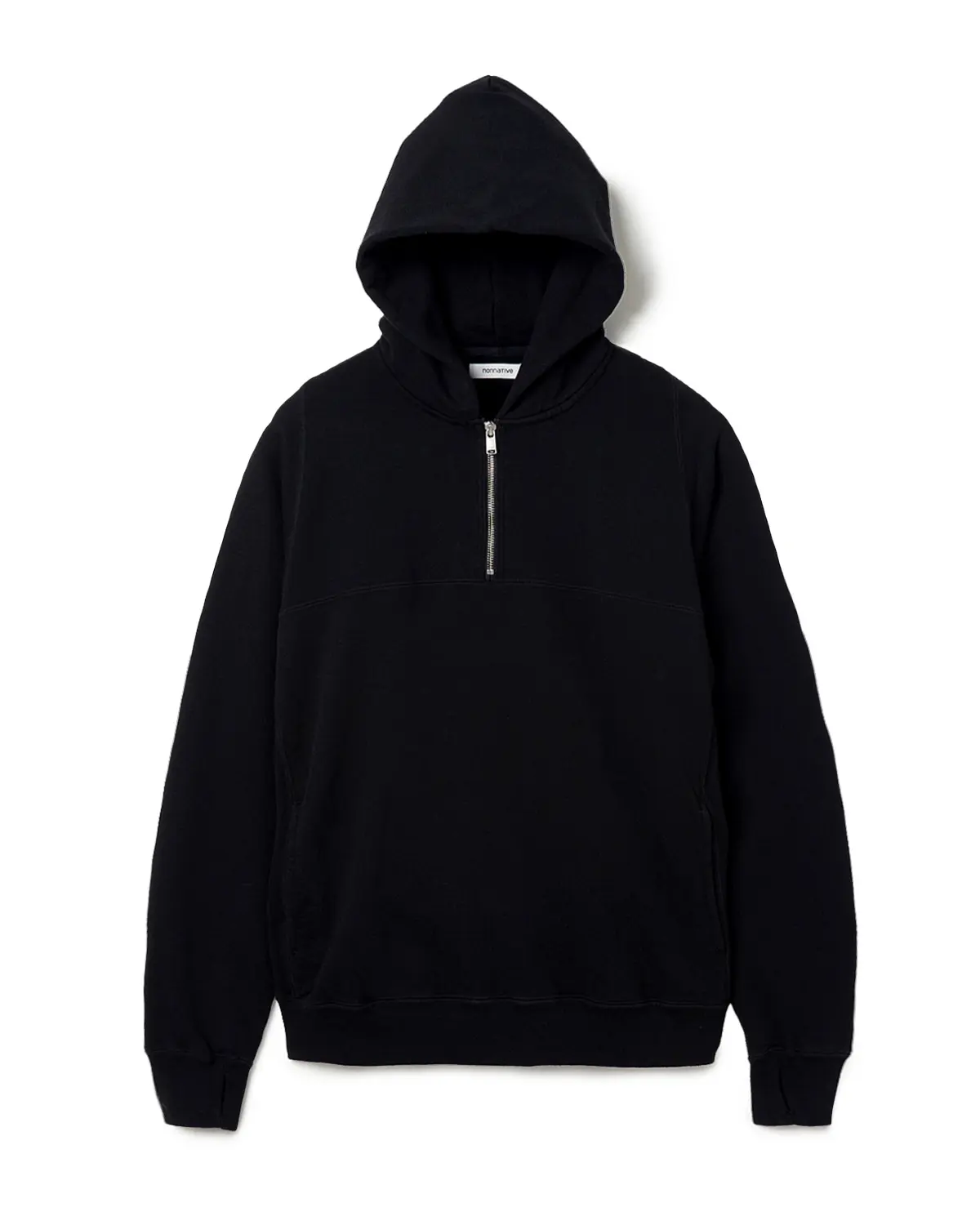 Nonnative MARINER HALF ZIP PULLOVER HOODY COTTON SWEAT
