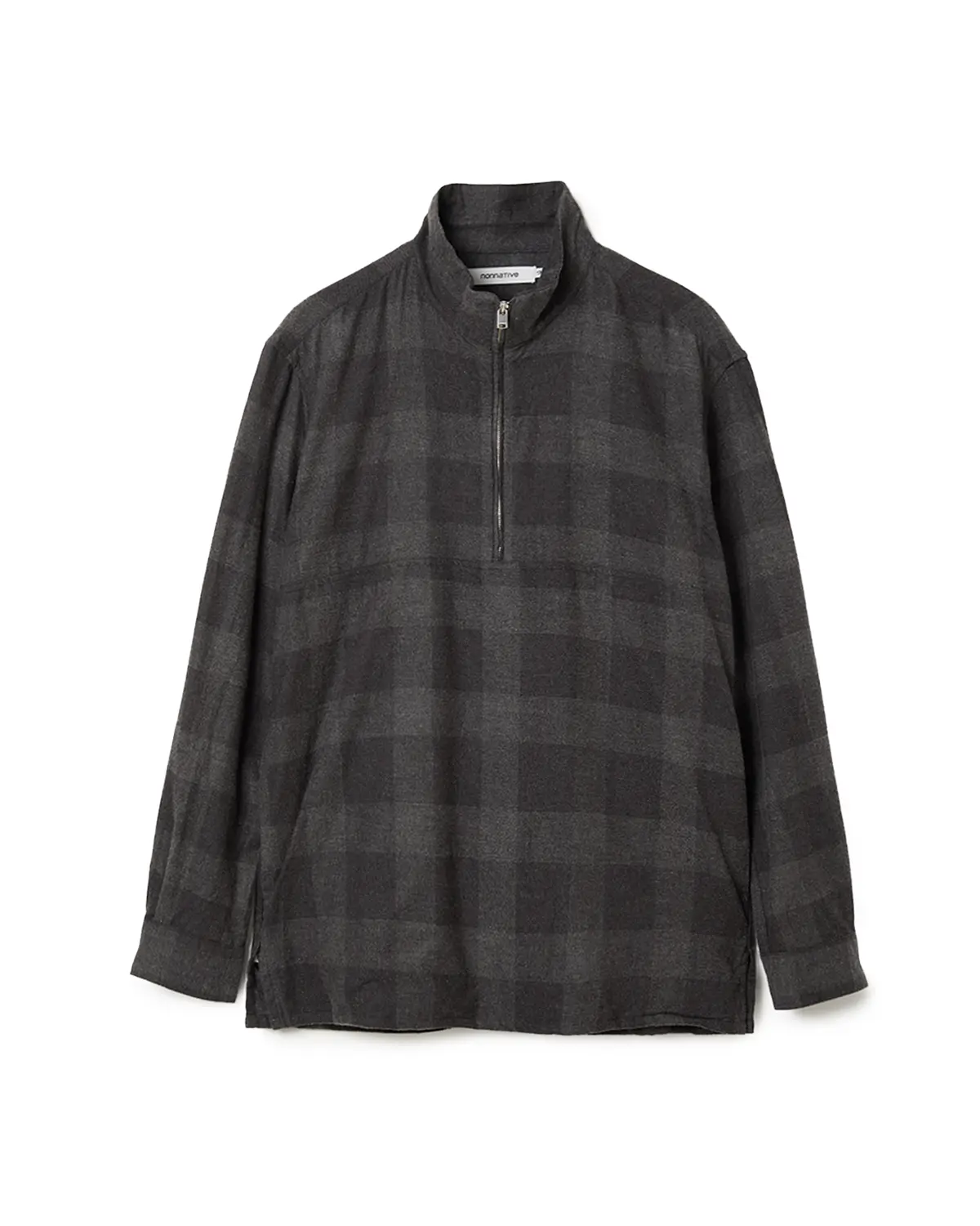 Nonnative MARINER PULLOVER SHIRT JACKET C/W FLANNEL BLOCK CHECK
