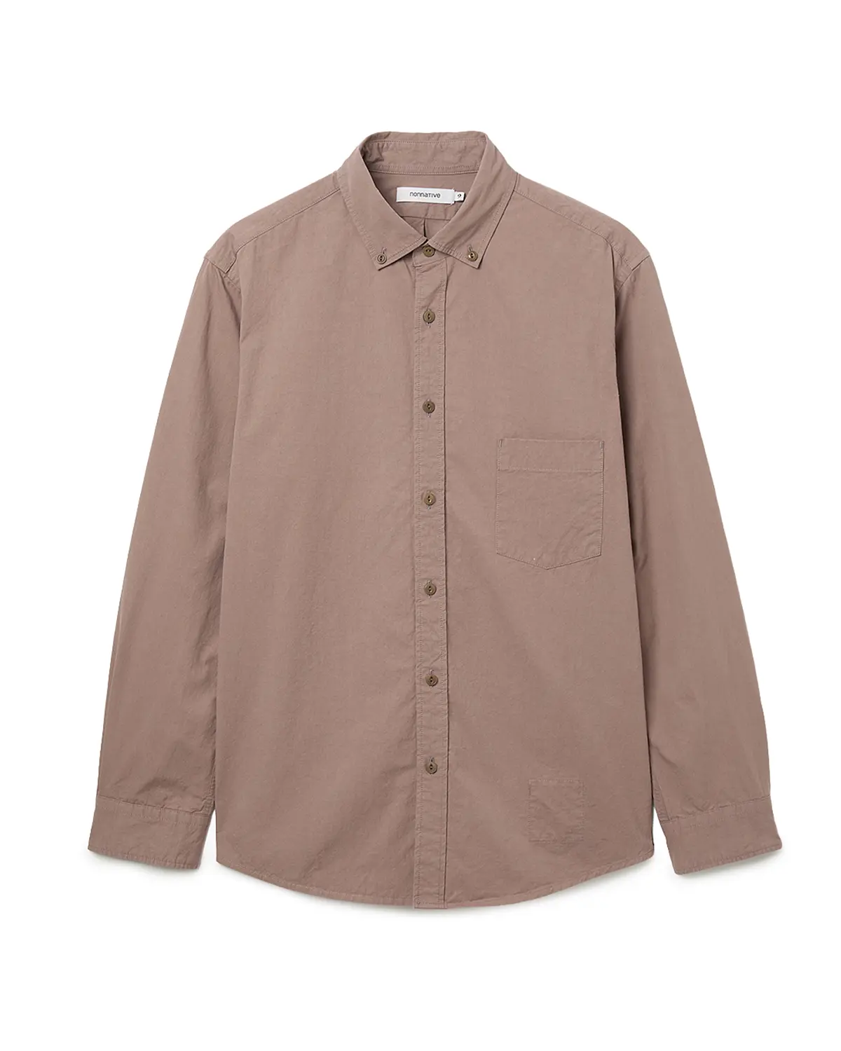 Nonnative DWELLER B.D. SHIRT COTTON TYPEWRITER