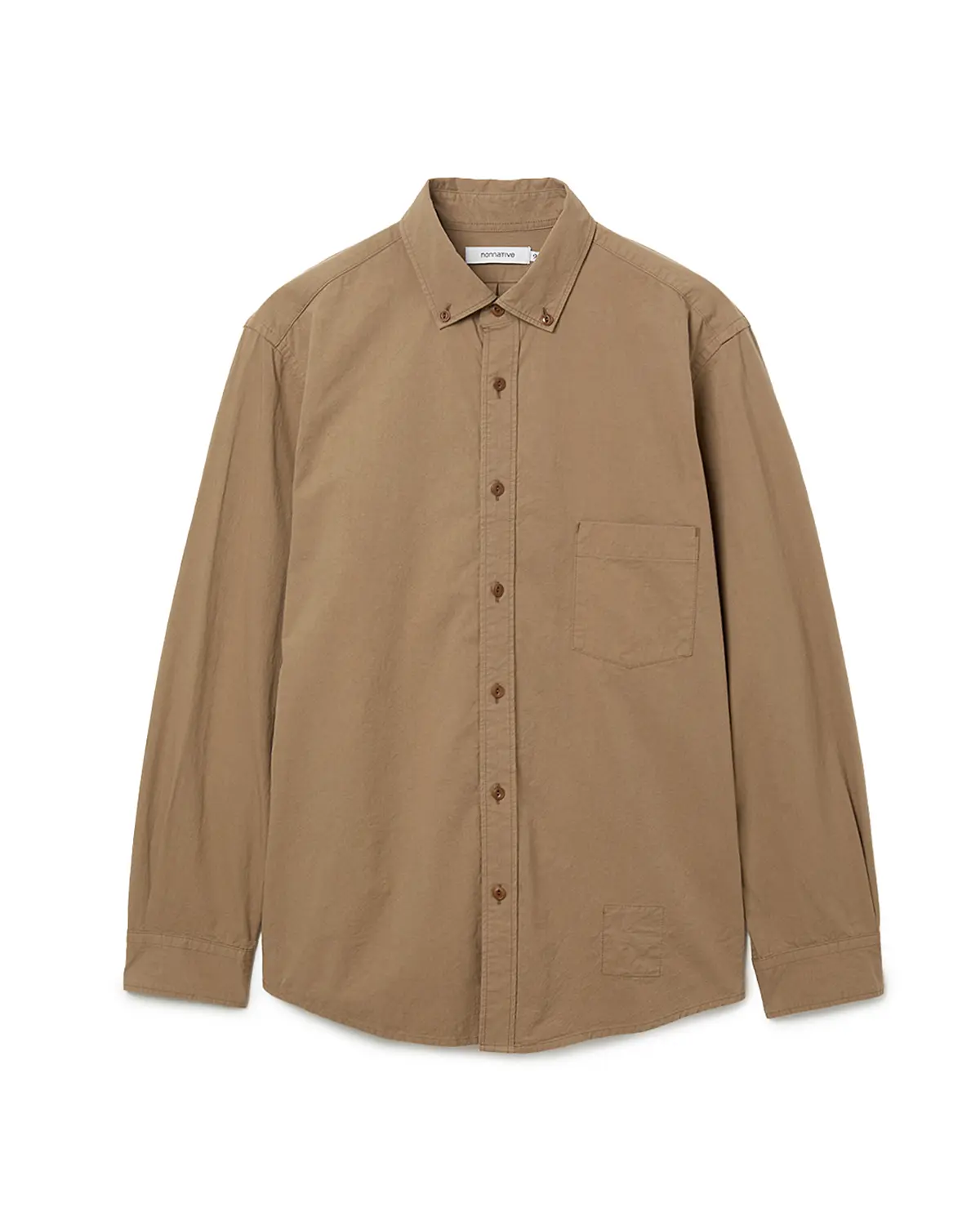 nonnative DWELLER B.D. SHIRT COTTON TYPEWRITER
