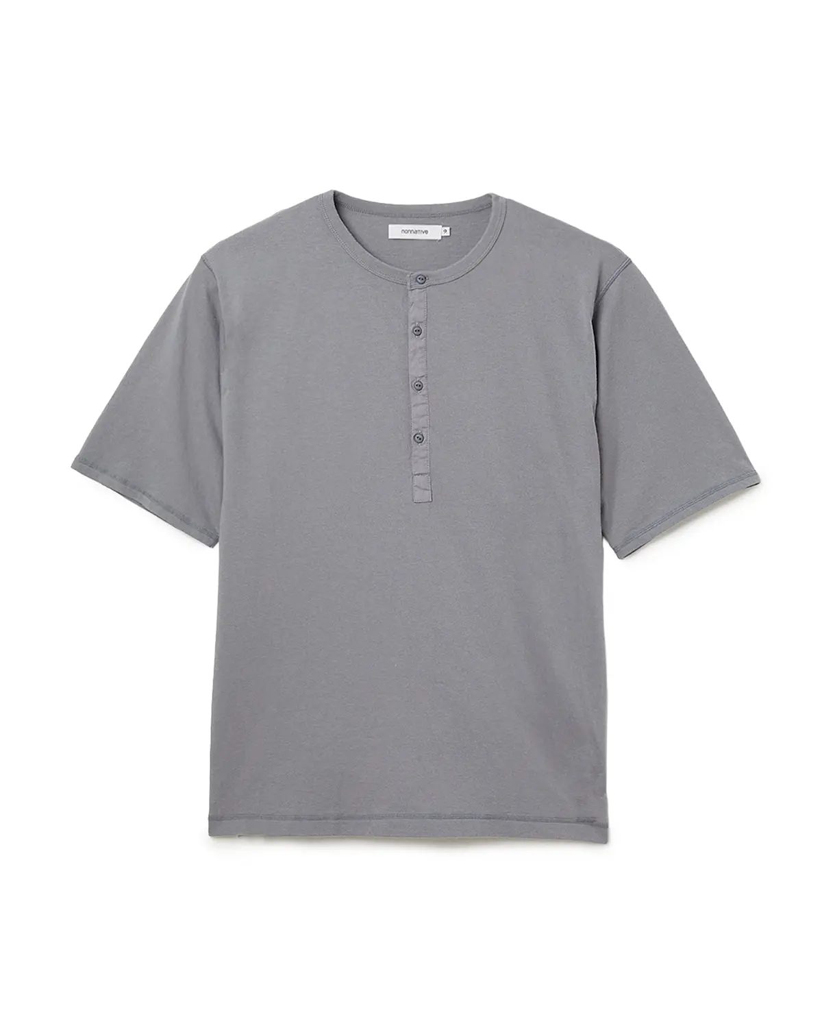 Nonnative DWELLER S/S HENRY NECK TEE COTTON JERSEY