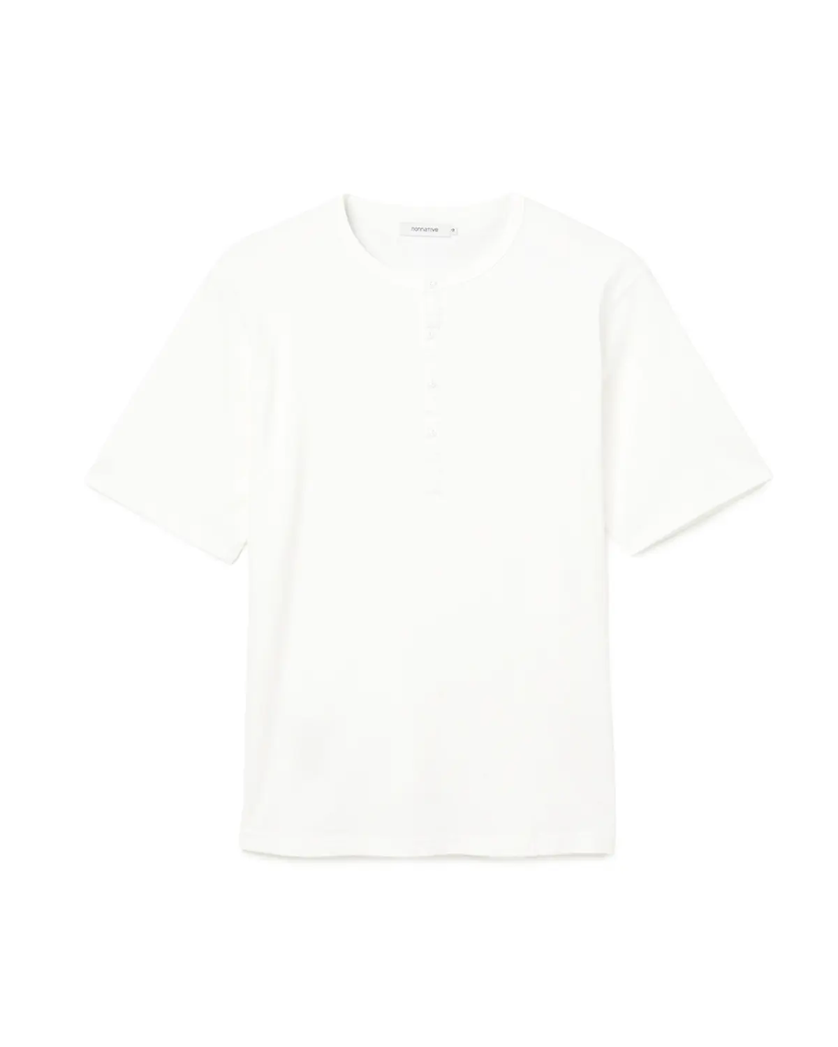 nonnative DWELLER S/S HENRY NECK TEE COTTON JERSEY