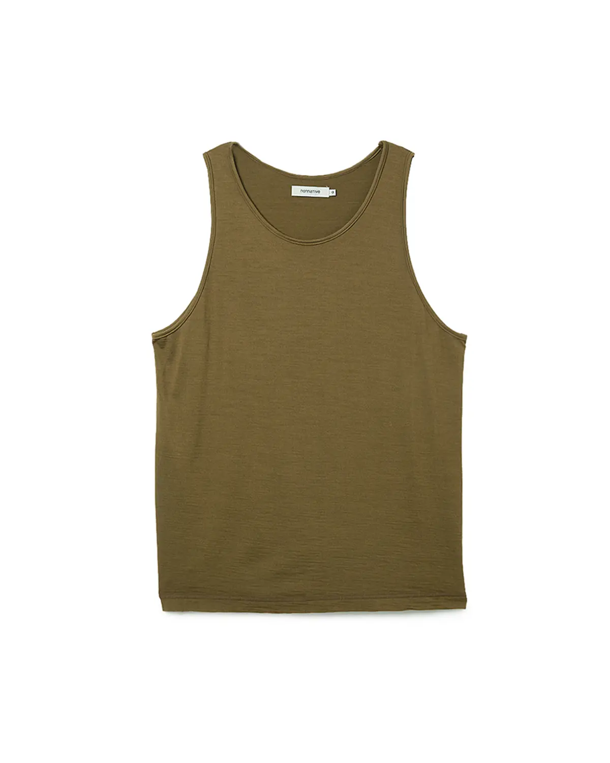 nonnative DWELLER TANKTOP MERINO WOOL OVERDYED