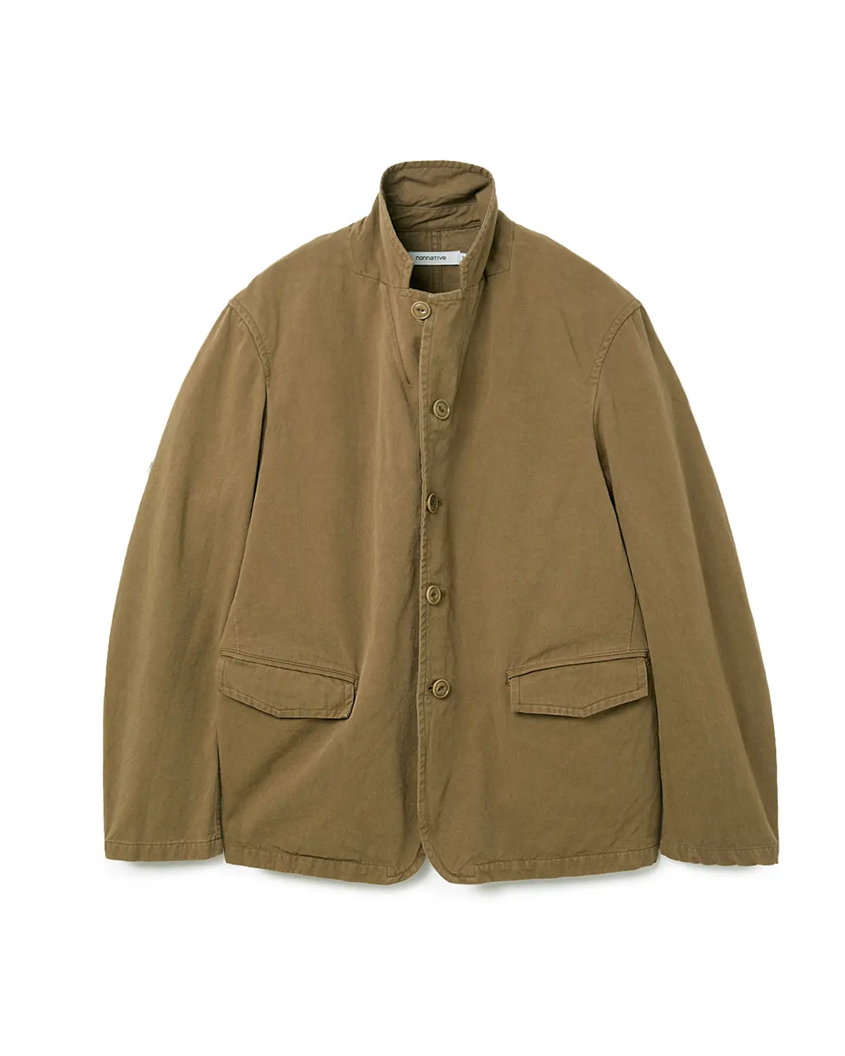 Nonnative OFFICER 5B JACKET C/Li CANVAS SULFUR DYE