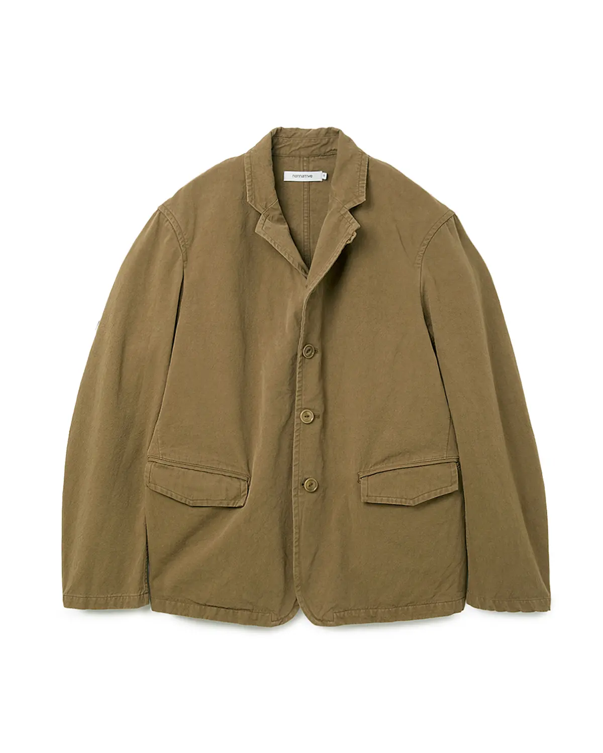 nonnative OFFICER 5B JACKET C/Li CANVAS SULFUR DYE