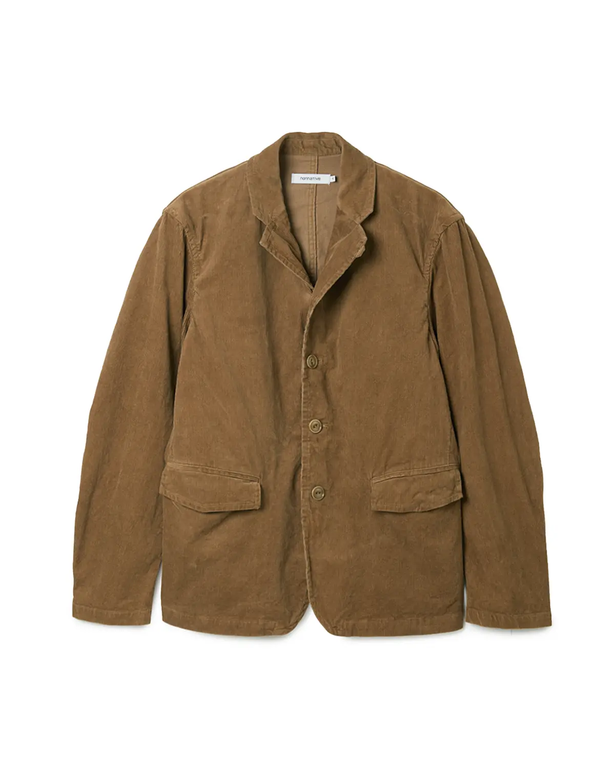 nonnative OFFICER 5B JACKET COTTON CORD SULFUR DYE