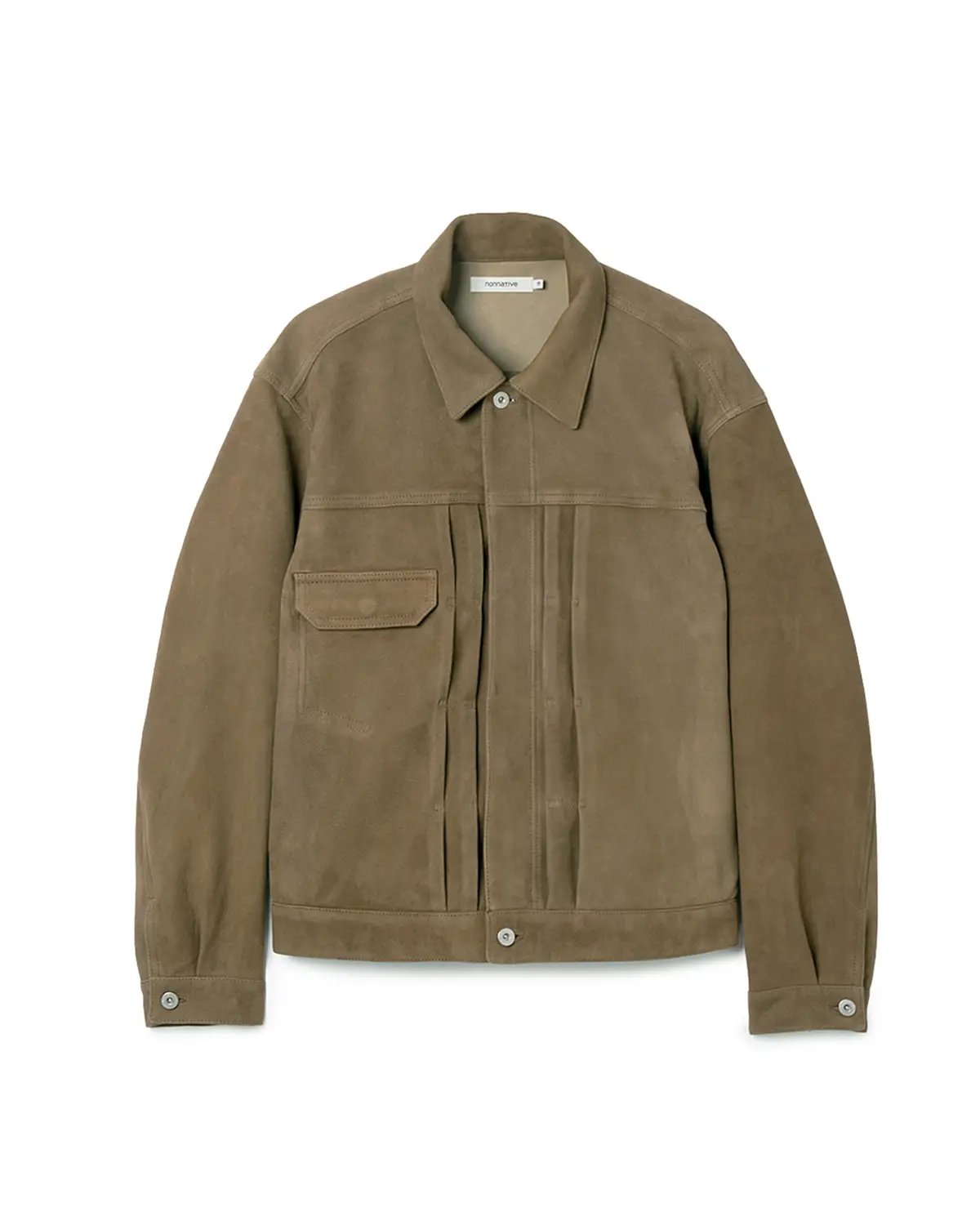 nonnative TRUCKER BLOUSON SHEEP LEATHER