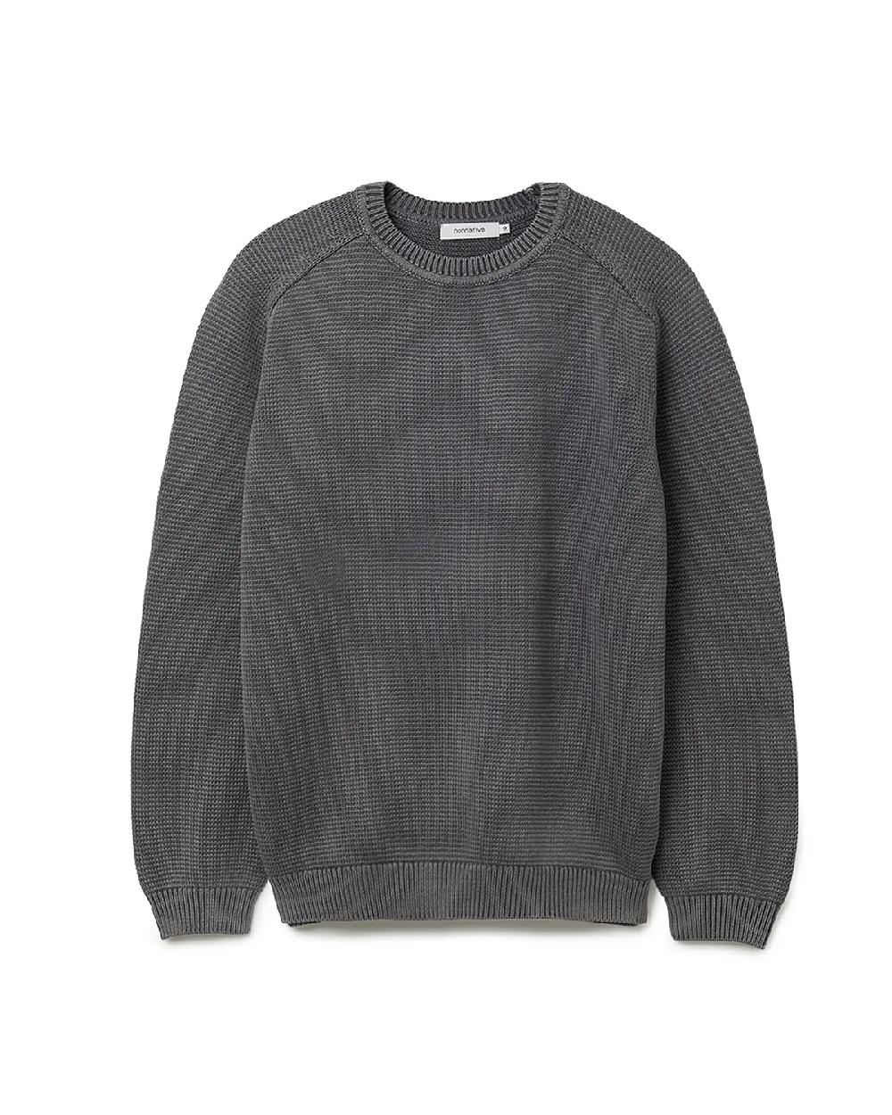 Nonnative WORKER PULLOVER SWEATER COTTON YARN