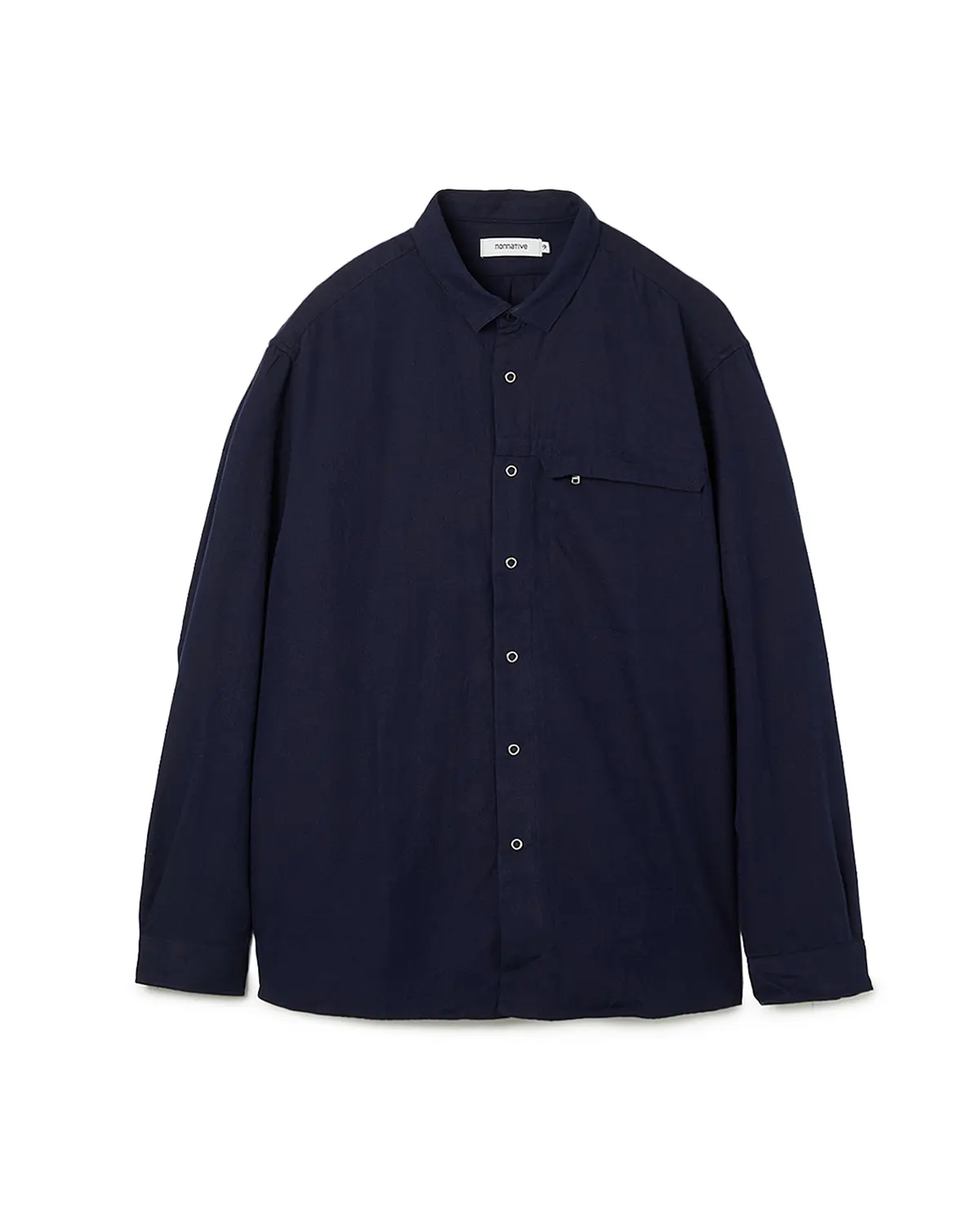 Nonnative WORKER ZIP SHIRT C/Li TWILL