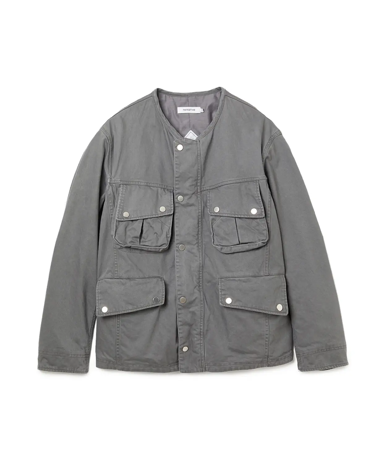 nonnative RIDER JACKET COTTON DRILL PIGMENT DYE WITH WINDSTOPPER®