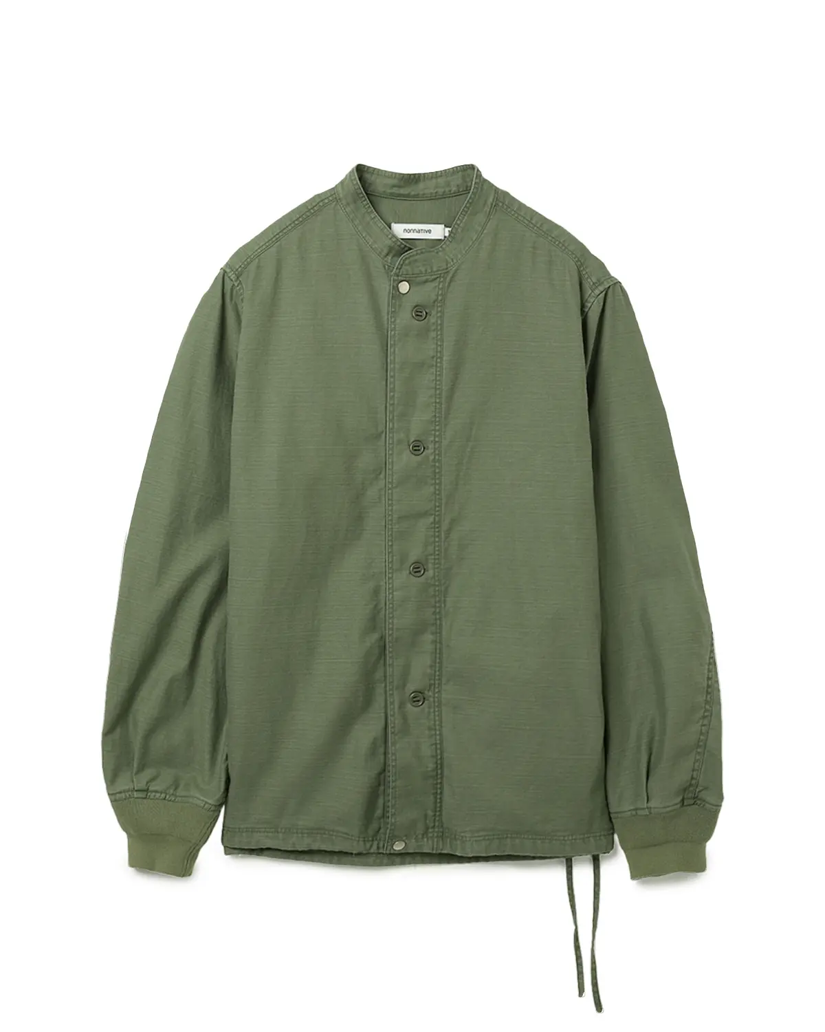 nonnative TROOPER SHIRT JACKET COTTON BACKSATIN PIGMENT DYE