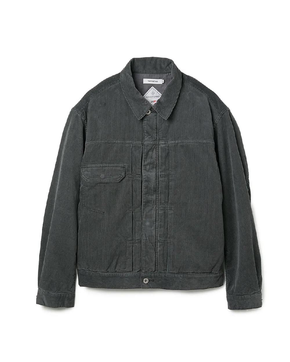 Nonnative TRUCKER BLOUSON COTTON CORD SULFUR DYE WITH WINDSTOPPER®