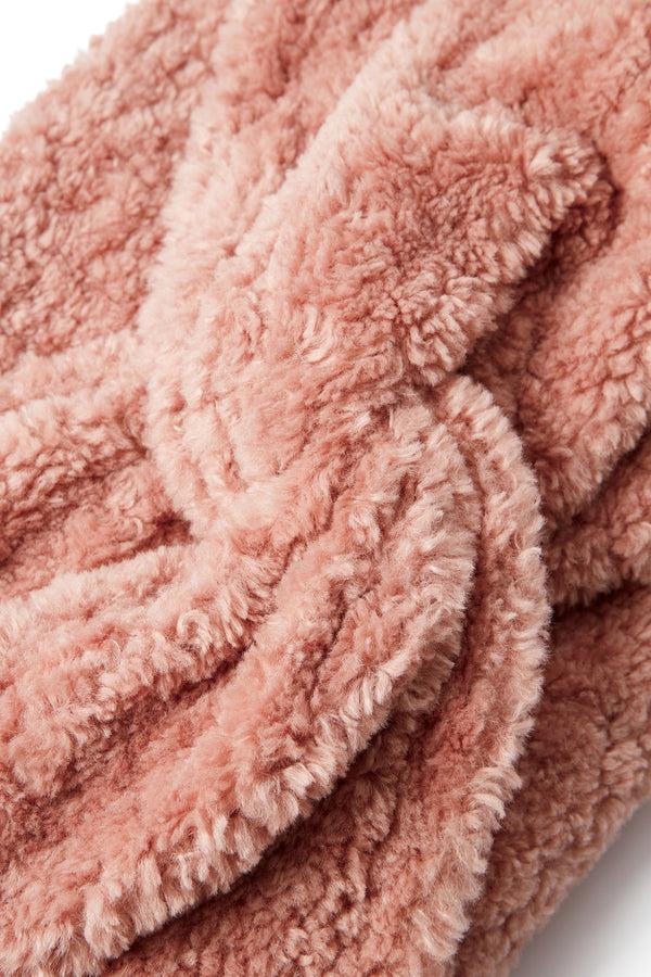 Noon By Noor Clutch Bag In Dusk Pink