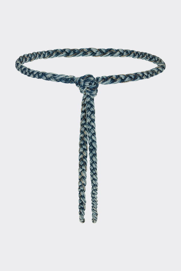 noon by noor Dahow Belt in Mid Blue