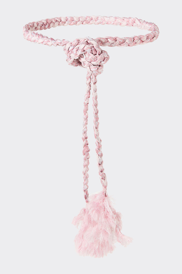 noon by noor Dahow Belt in Soft Pink