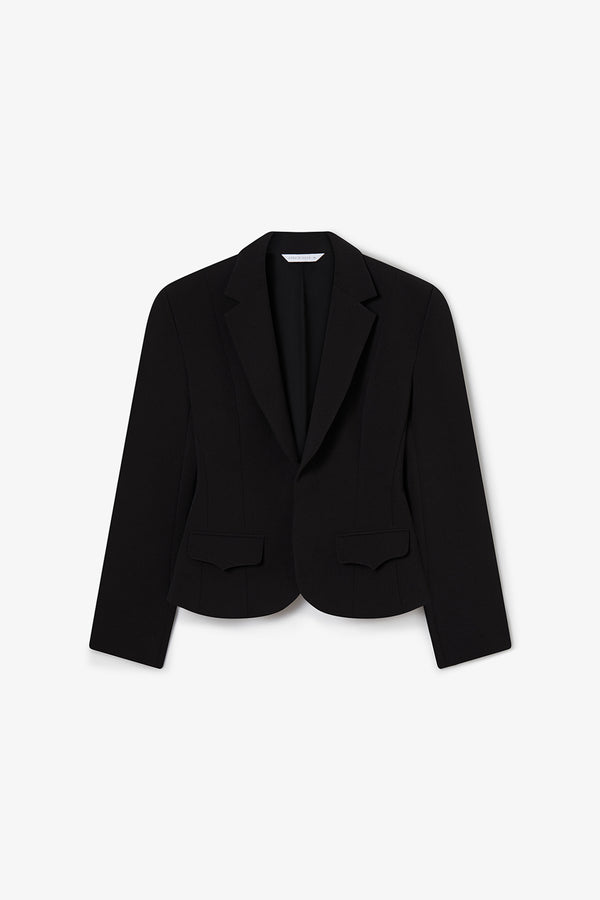 Noon By Noor Deluca Jacket In Black