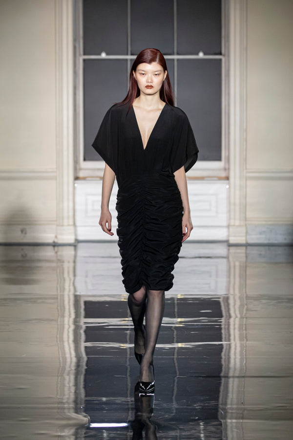 noon by noor Duchess Dress in Black