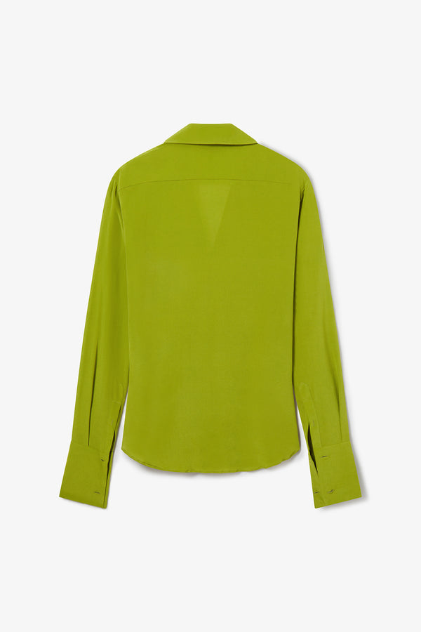 Noon By Noor Ellora Shirt In Palm Green
