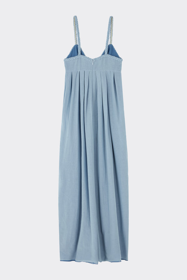 Noon By Noor Farani Dress In Blue Mix