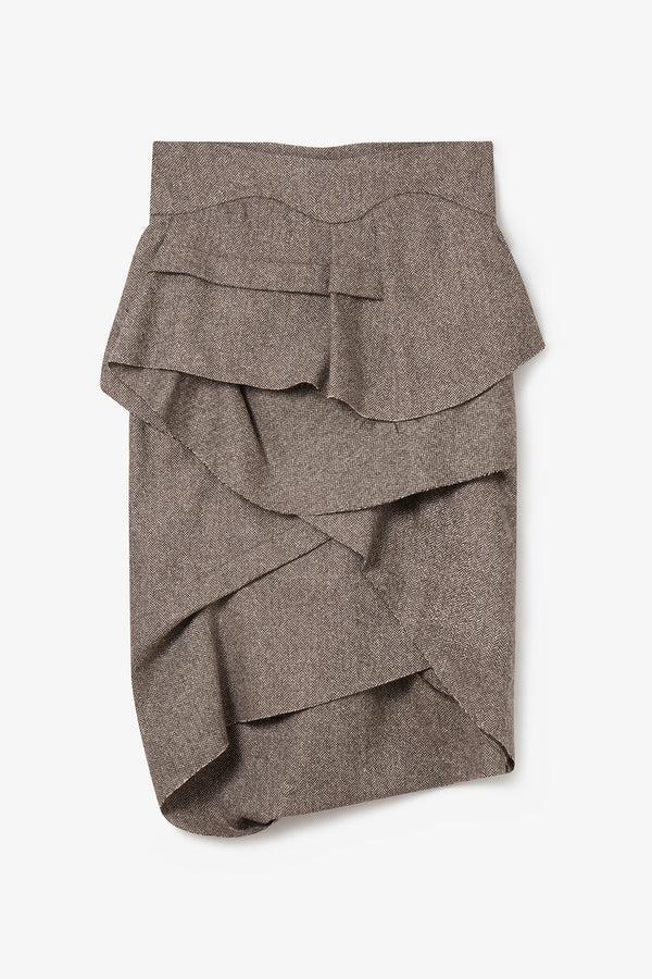 Noon By Noor Gala Dress In Dark Chocolate