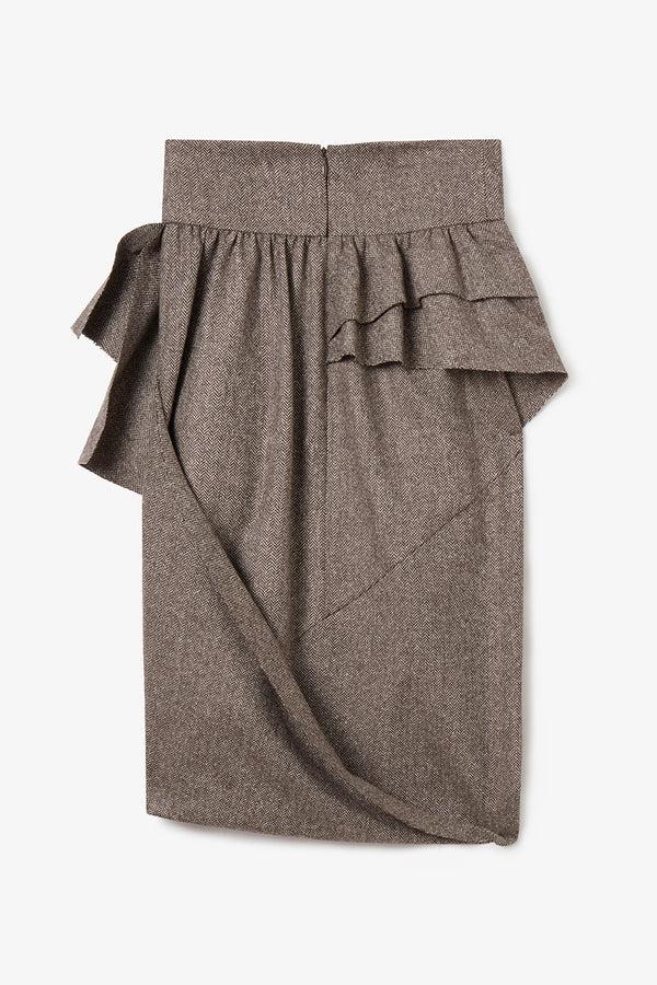 Noon By Noor Gala Dress In Dark Chocolate