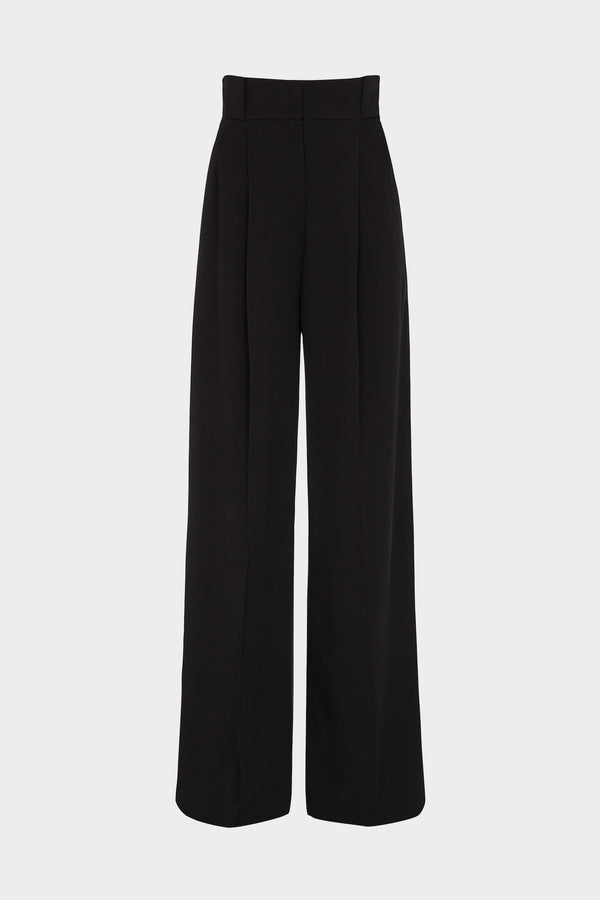noon by noor Harmonia Trouser in Black Crepe