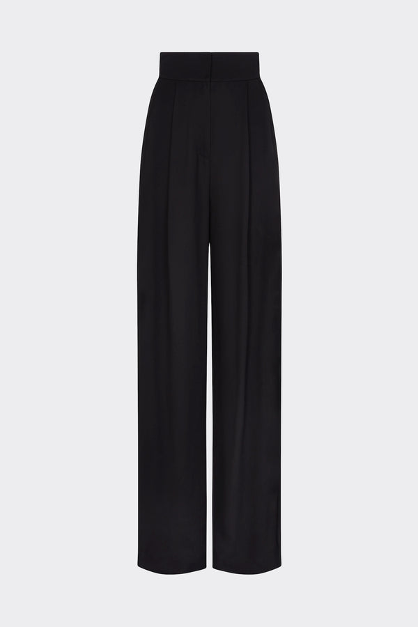 noon by noor Harmonia Trouser in Black Viscose