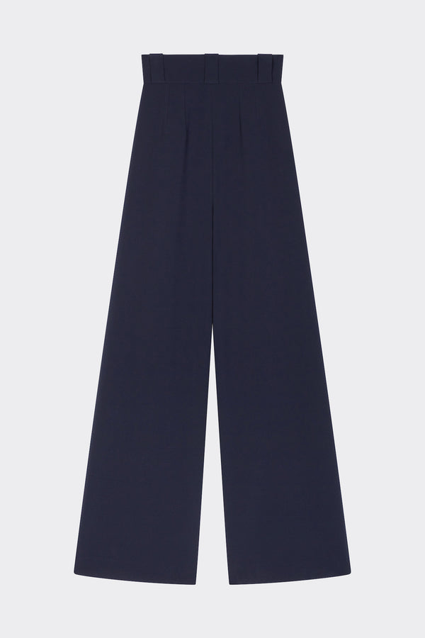 Noon By Noor Harmonia Trouser In Navy