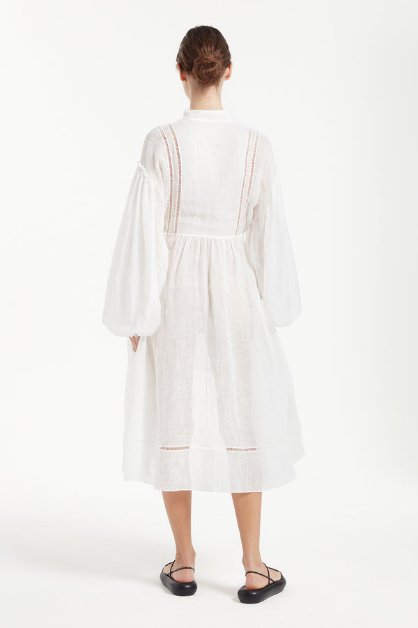 Noon By Noor Hero Dress In Soft White