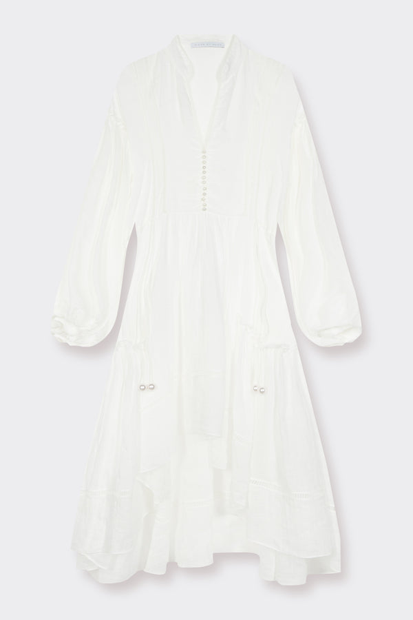 Noon By Noor Hero Dress In Soft White