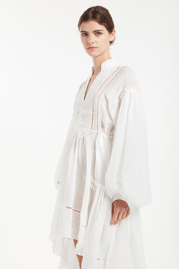 noon by noor Hero Dress in Soft White