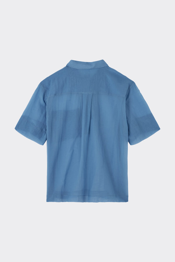 Noon By Noor Izara Top In Mid Blue