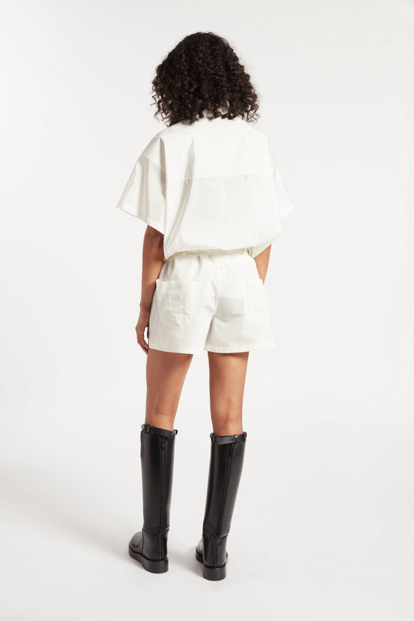 Noon By Noor Jane Polo Shirt In Ivory