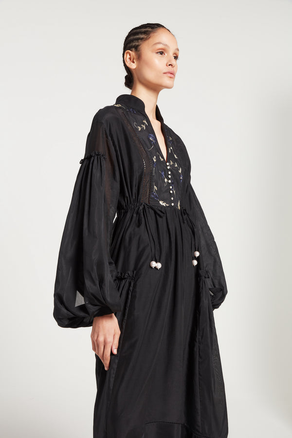 Noon By Noor Juno Bis Dress In Black