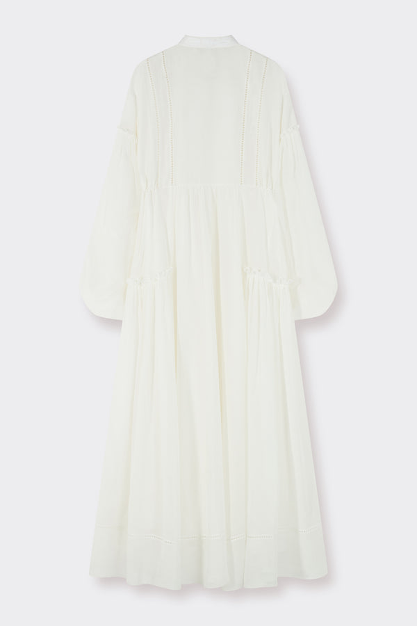 Noon By Noor Juno Dress In Soft White