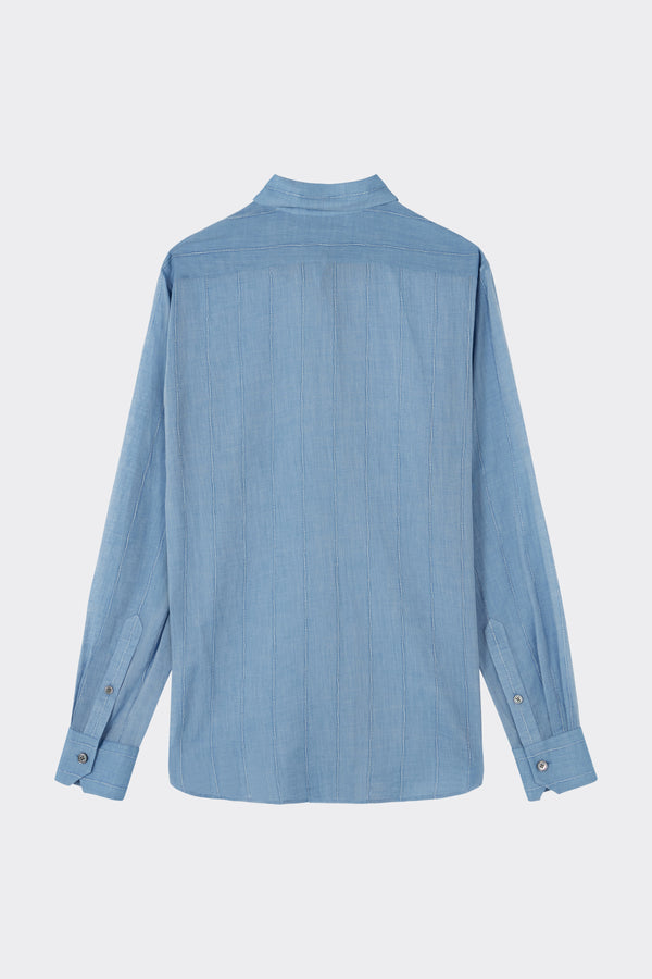 Noon By Noor Leslie Shirt In Blue