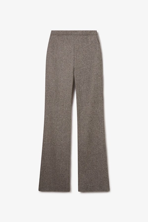 noon by noor Liza Trouser in Dark Chocolate