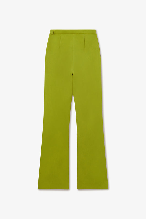 Noon By Noor Liza Trouser In Palm Green