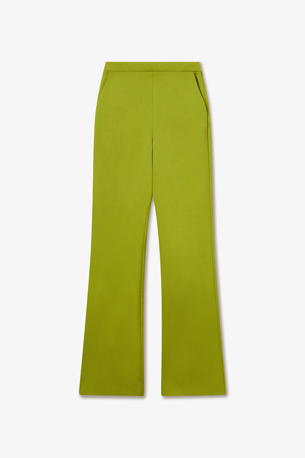 noon by noor Liza Trouser in Palm Green