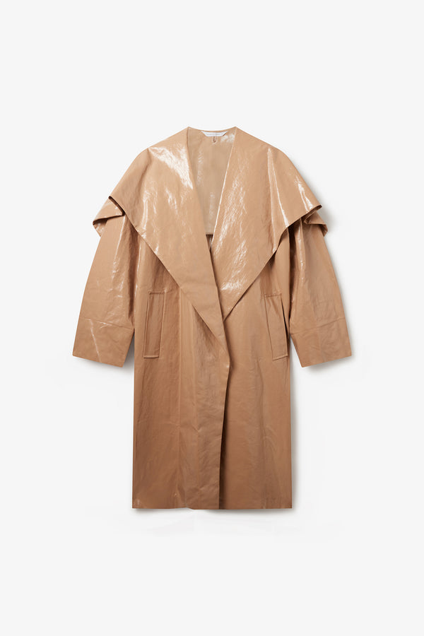 noon by noor Mattias Coat in Sand