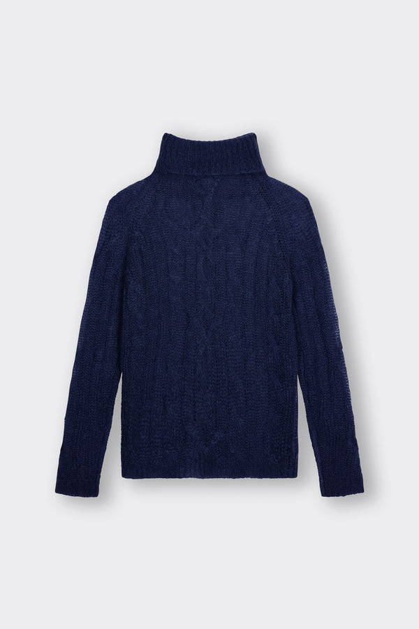 Noon By Noor Ophelia Knit In Navy