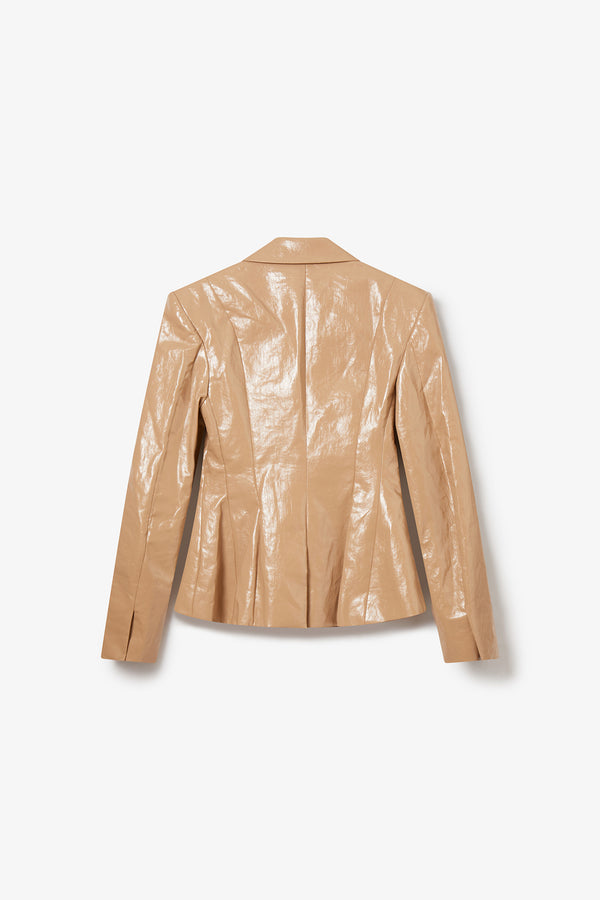 Noon By Noor Panos Jacket In Sand
