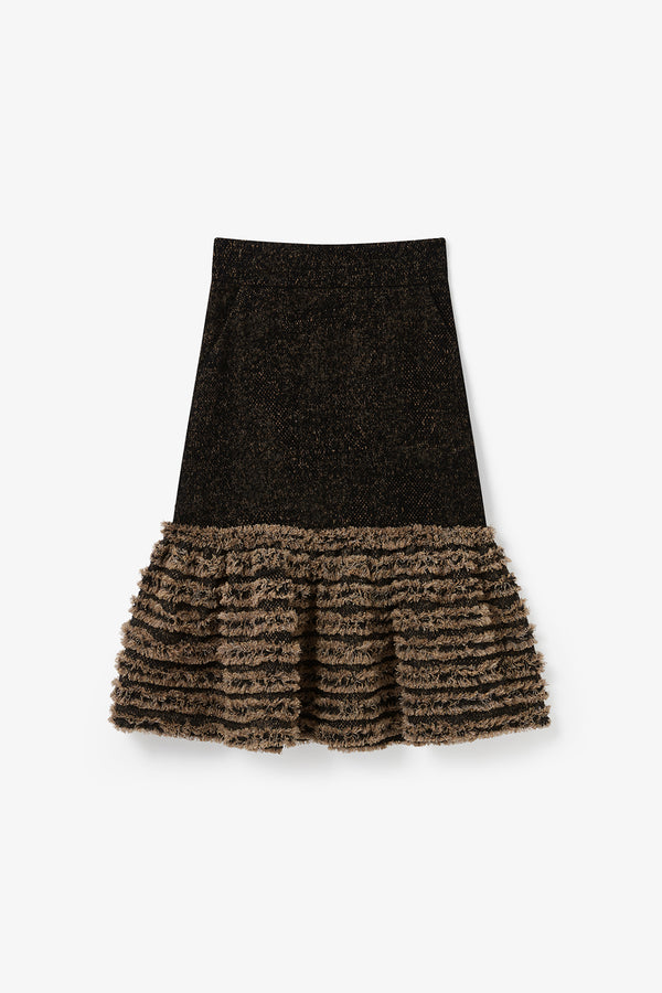 noon by noor Polka Skrit in Black Caramel