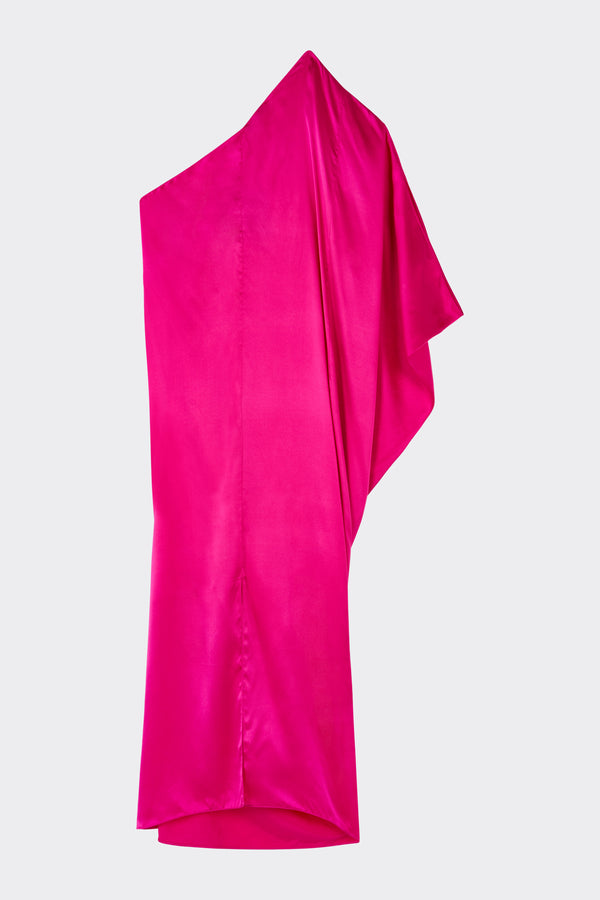 Noon By Noor Rula Dress In Fuchsia