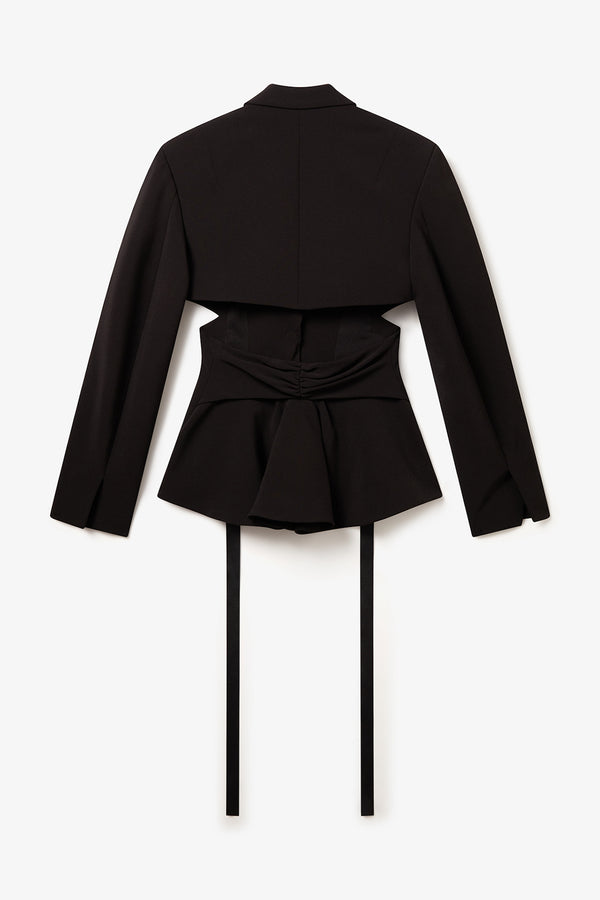 Noon By Noor Safarina Jacket In Black