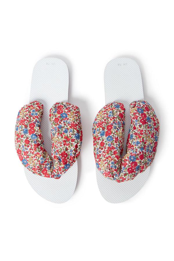 noon by noor Sandal in Ditsy Floral Print