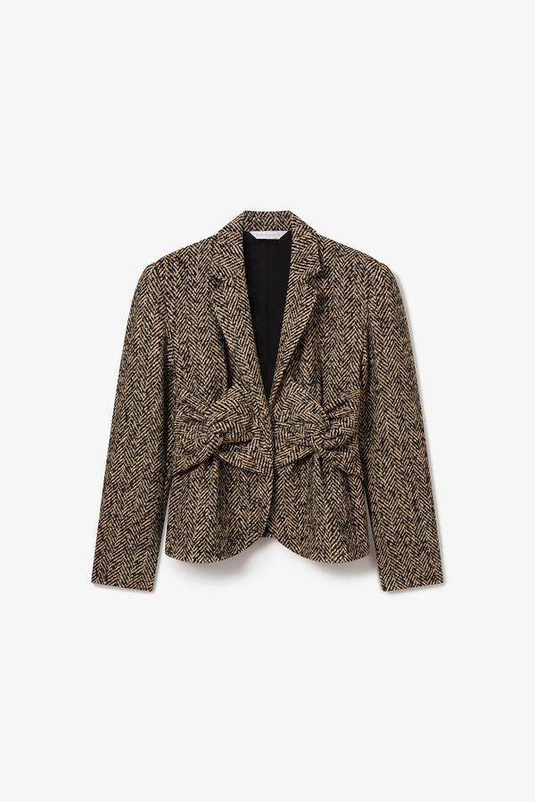 Noon By Noor Sidarta Jacket In Brown Black