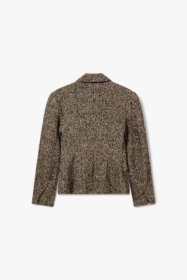 Noon By Noor Sidarta Jacket In Brown Black