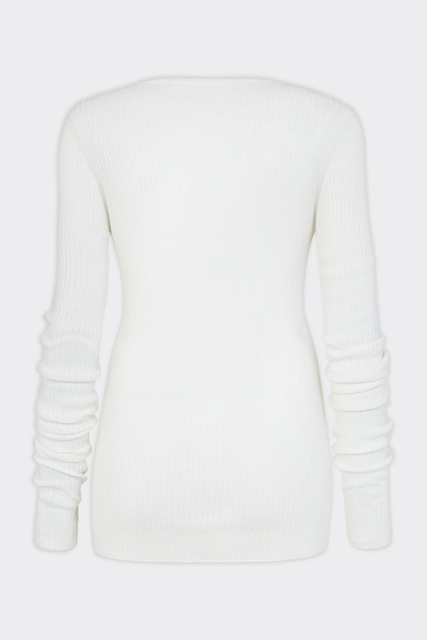 Noon By Noor Sonia Knit In White
