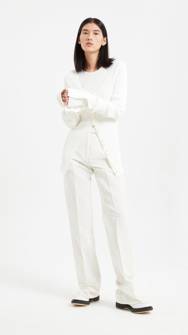 Noon By Noor Sonia Knit In White